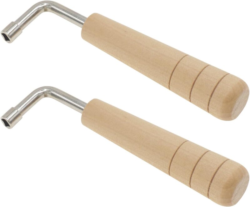 CashBeat 2Pcs Professional Lyre Harp Tuning Wrench, Universal L-Shape Design for Easy & Precise Tuning of Autoharps, Melody Harps & Other Small Stringed Instruments - Image 1